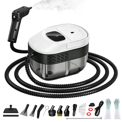 Handheld Steam Cleaner with 10 Accessories, Adjustable Steam & Fast Heat Up
