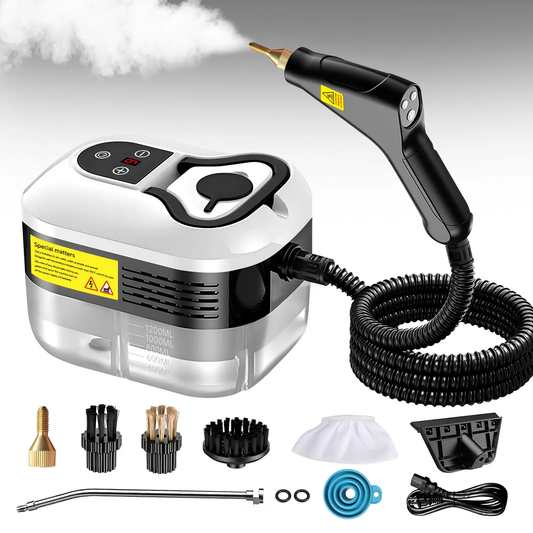 Handheld Steam Cleaner with 10 Accessories, Adjustable Steam & Fast Heat Up