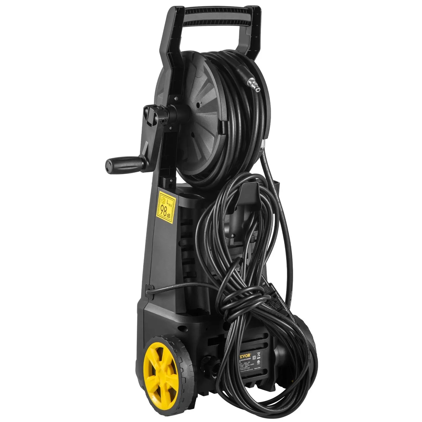 2000 PSI Electric Pressure Washer with 30 ft Hose & Foam Cannon